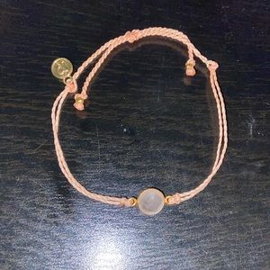 Pura Vida Rose Quartz Charm Bracelet